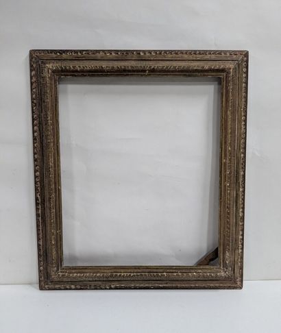 Set of two frames, one of which is a gilded...