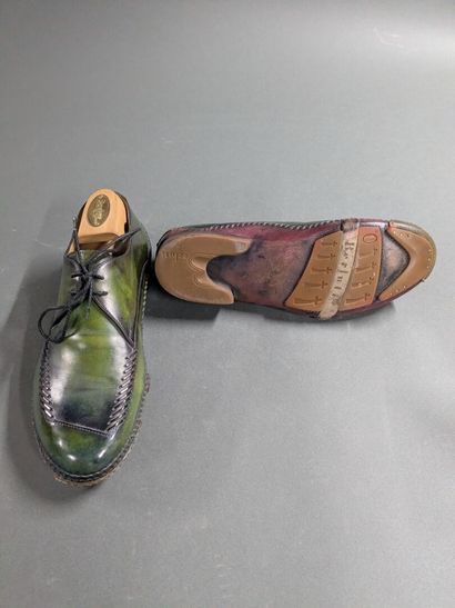 BERLUTI
Pair of men's leather shoes, size...