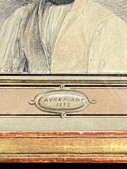 19th-Century School
Portrait of a Man 
Graphite...