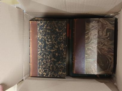 Set of four boxes of 19th- and 20th-century...