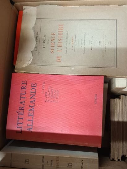 Set of two boxes of 20th-century paperba...