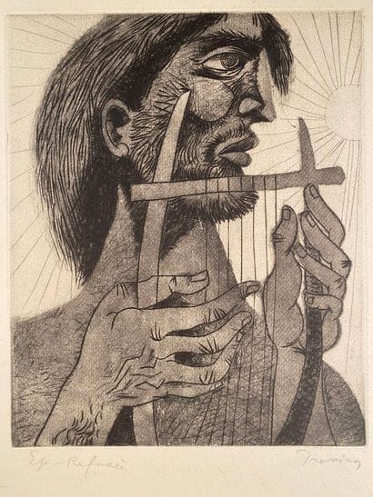 PRASSINOS, Mario (1916–1985)
Four etchings,...