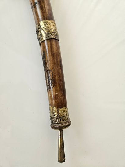 CHINA
Set of two opium pipes made of bone...