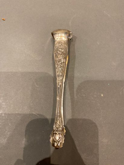 Silver and silver-plated metal lot, including:...
