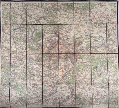 Mounted map of 