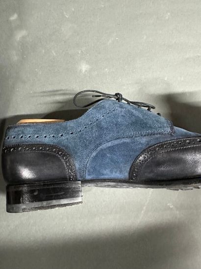 SANTONI
Two pairs of shoes, including a pair...
