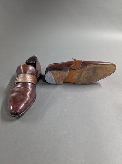 BERLUTI
Pair of men's leather shoes, size...
