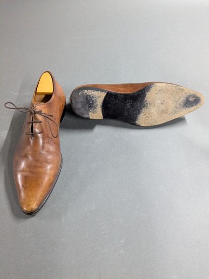 BERLUTI
Pair of men's leather shoes, size...