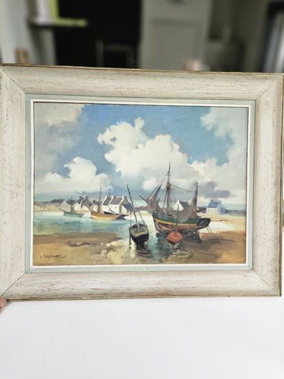 Lucien FOURNET (1902–1975)
Boats Stranded...