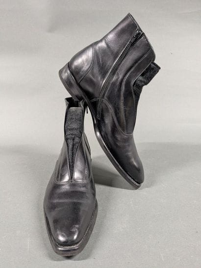GERARD SENE
Pair of men's high-top leather...