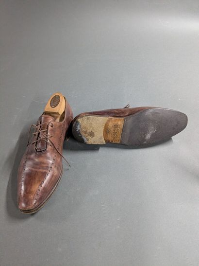 BERLUTI
Pair of men's leather shoes, size...