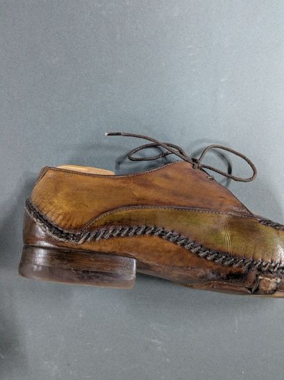 BERLUTI
Pair of men's leather shoes, size...
