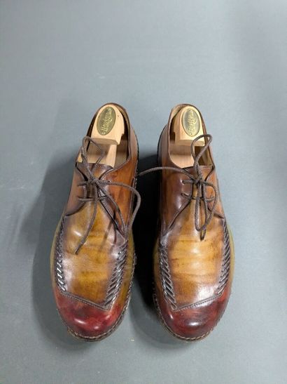 BERLUTI
Pair of men's leather shoes, size...