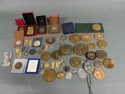 Batch of medals