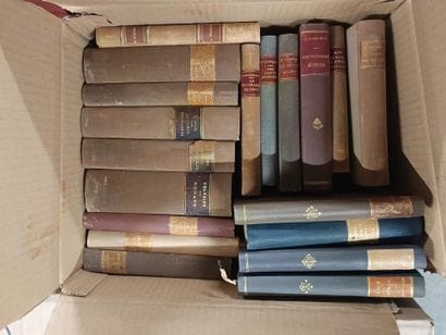 Set of four boxes of 19th- and 20th-century...