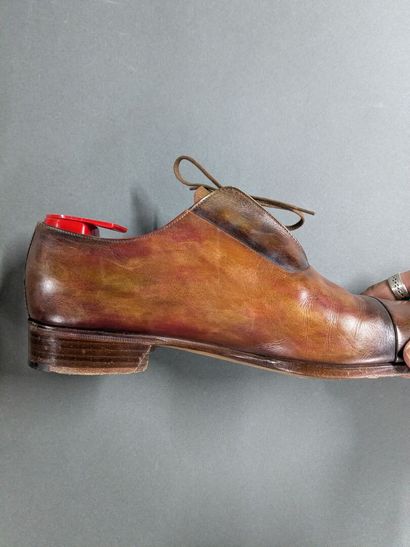 GERARD SENE, 
Two pairs of men's leather...