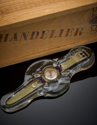 SWATCH Chandelier
Wristwatch, the dial highlighted...