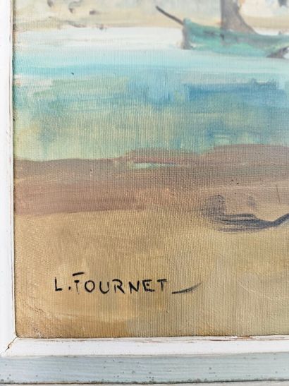 Lucien FOURNET (1902–1975)
Boats Stranded...