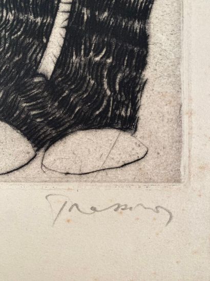 PRASSINOS, Mario (1916–1985)
Four etchings,...