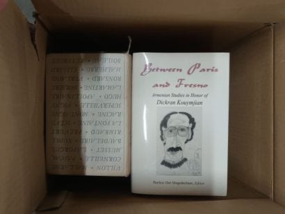 Set of four boxes of publisher's binding...