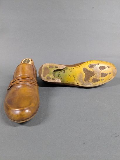 BERLUTI
Pair of men's leather shoes, size...