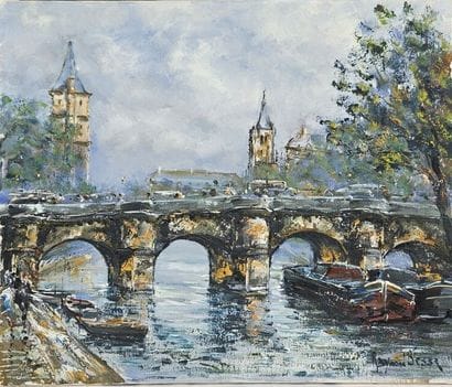Raymond BESSE (1899–1969)
Paris as Seen from...
