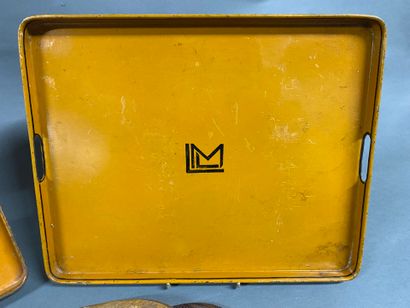 Tool Set
Included are 
Two orange trays monogrammed...