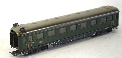 MÄRKLIN 346/1 voiture-voyageurs, verte, 2e...