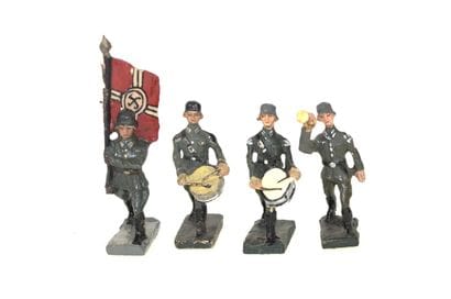 DURSO : 4 soldats Allemands de la Wehrmacht...