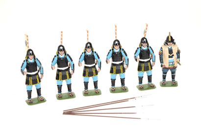 MONARCH Collectors Figures : Boite de 6 Samouraïs...