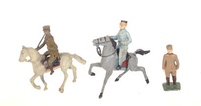 CBG Mignot : 3 figurines en métal de la 1ère...