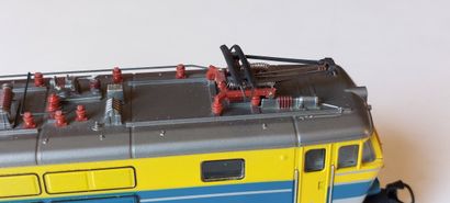 MÄRKLIN 3163, motrice BB belge 1602, en bleu...