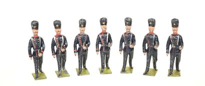 CBG MIGNOT : 9 soldats Français en plomb,...