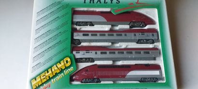MEHANO THALYS, rouge, en quatre éléments,...