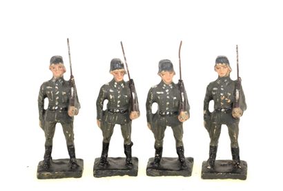ELASTOLIN/LINEOL/DURSO & divers : 16 soldats...