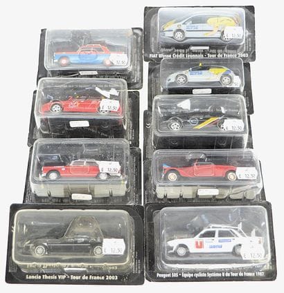 ATLAS (9): Cars from the Tour de France caravan...