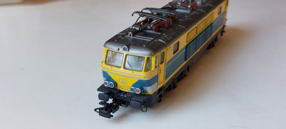 MÄRKLIN 3163, motrice BB belge 1602, en bleu...