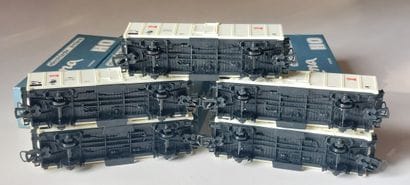 LIMA (5) set de wagons-marchandises 3108,...