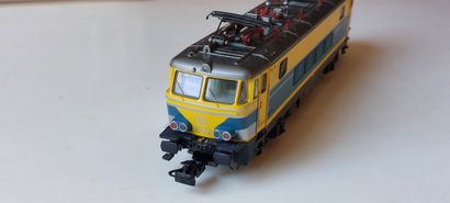 MÄRKLIN 3163, motrice BB belge 1602, en bleu...