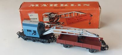 MÄRKLIN 3152 + un wagon plat