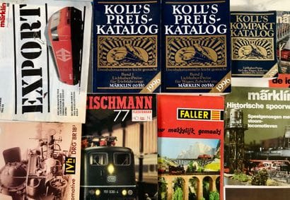 
MARKLIN, FLEISCHMANN ETC 3 KOOL'S+ CATALOGUES...