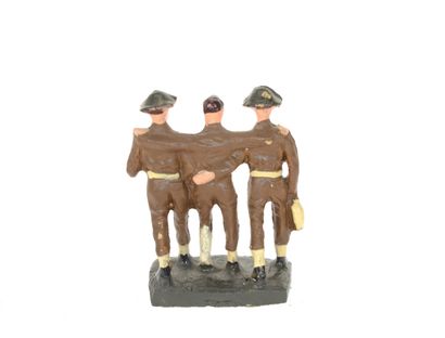 DURSO : 3 soldats Anglais sur socle commun,...