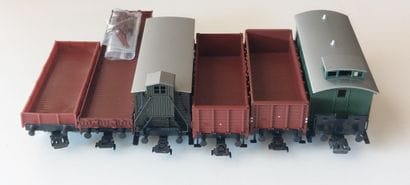 MÄRKLIN lot de (6) wagons