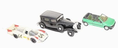 SOLIDO (8): 1980 BMW 530, 1997 Renault Clio...