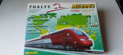 MEHANO THALYS, rouge, en quatre éléments,...