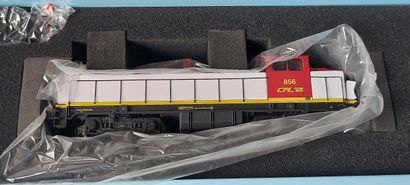 REE MODELES, réf JM-016 S, locomotice CFL...