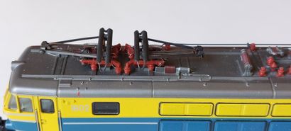 MÄRKLIN 3163, motrice BB belge 1602, en bleu...
