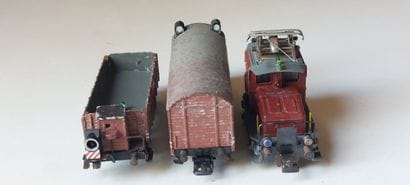 MÄRKLIN & HAG set de 3 pcs - une manoeuvre...