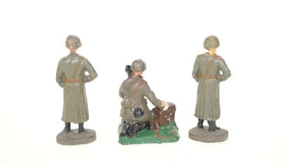 HOPS : 3 soldats de la RDA en composition,...