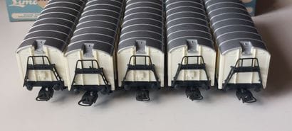 LIMA (5) set de wagons-marchandises 3108,...